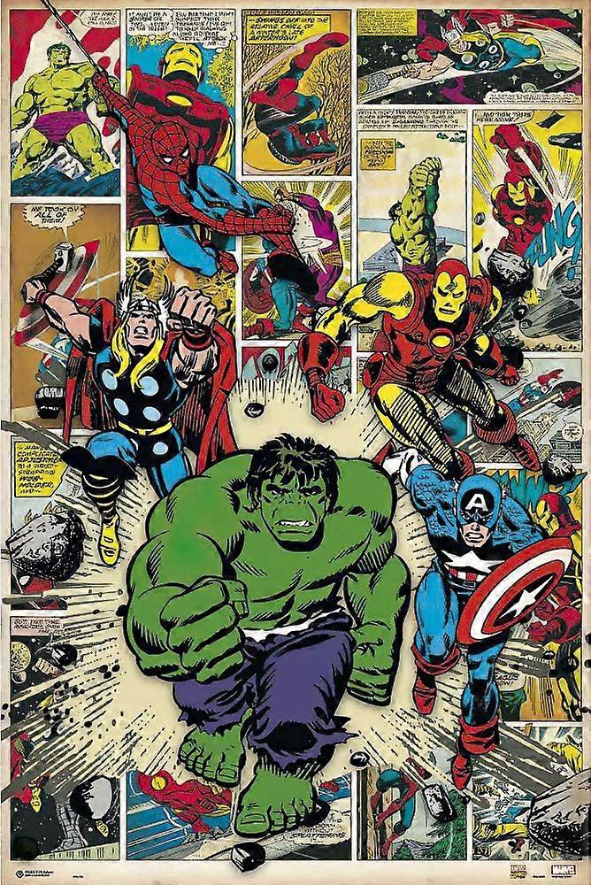 Marvel HeroesStress Reliever Jigsaw Puzzle Z0018