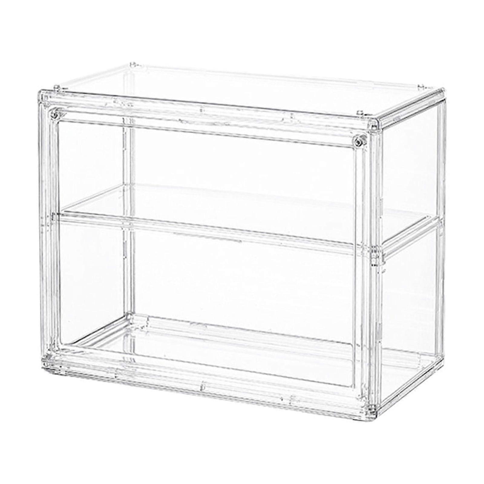 Tahtuvzn Storage Containers Clearance! Stackable Desktop Organizer with Large Opening, Compatible with Bathroom & Home Decor