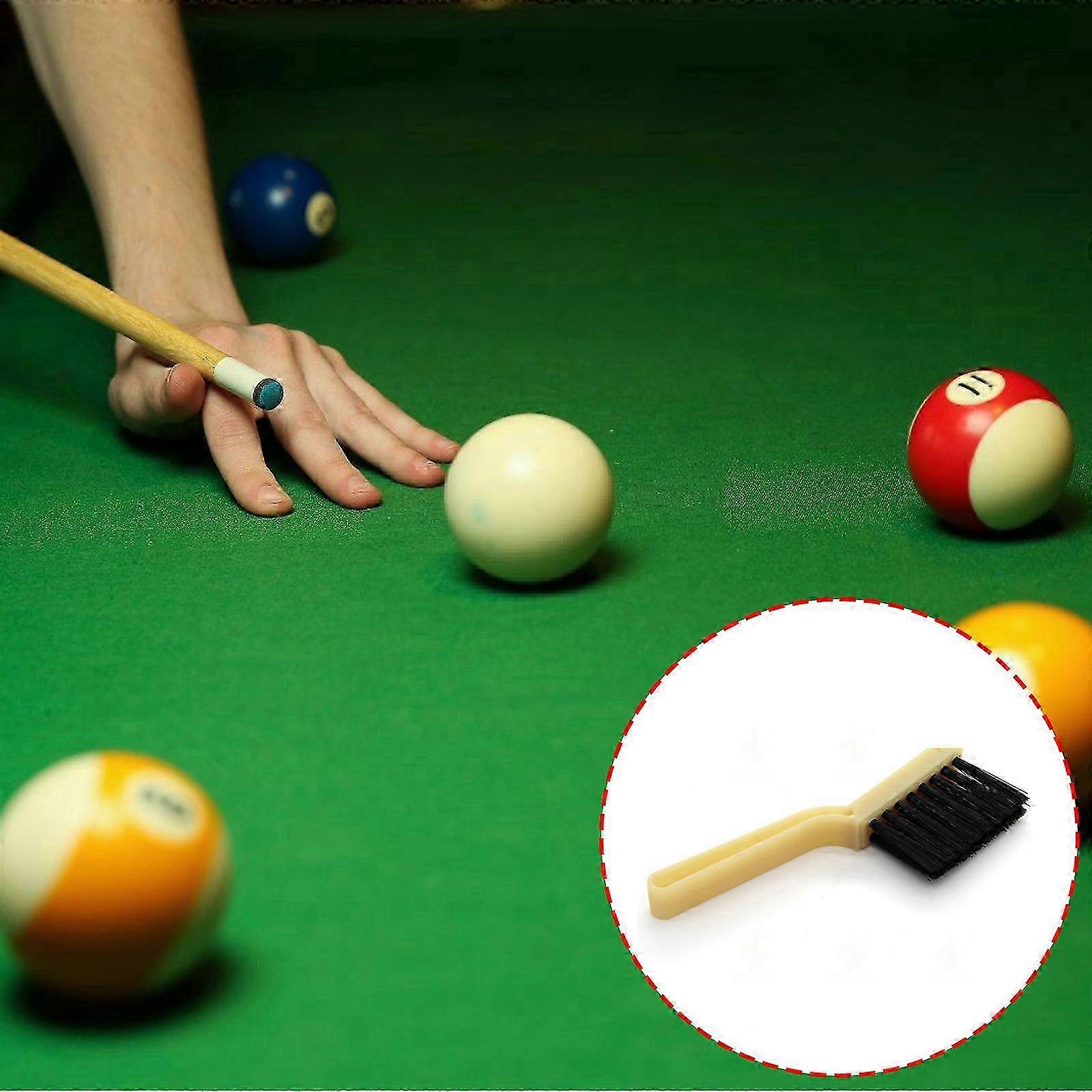 Plastic Billiard Table Handle Brush Pool Snooker Rail Cleaner Tools Billiard Table Brush Cleaning Tool Snooker Accessory
