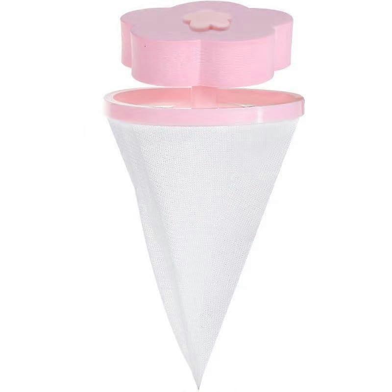 Washing Machine Filter Bag Pet Hair Lint Debris 8cm Pink For Front And  Load Washers