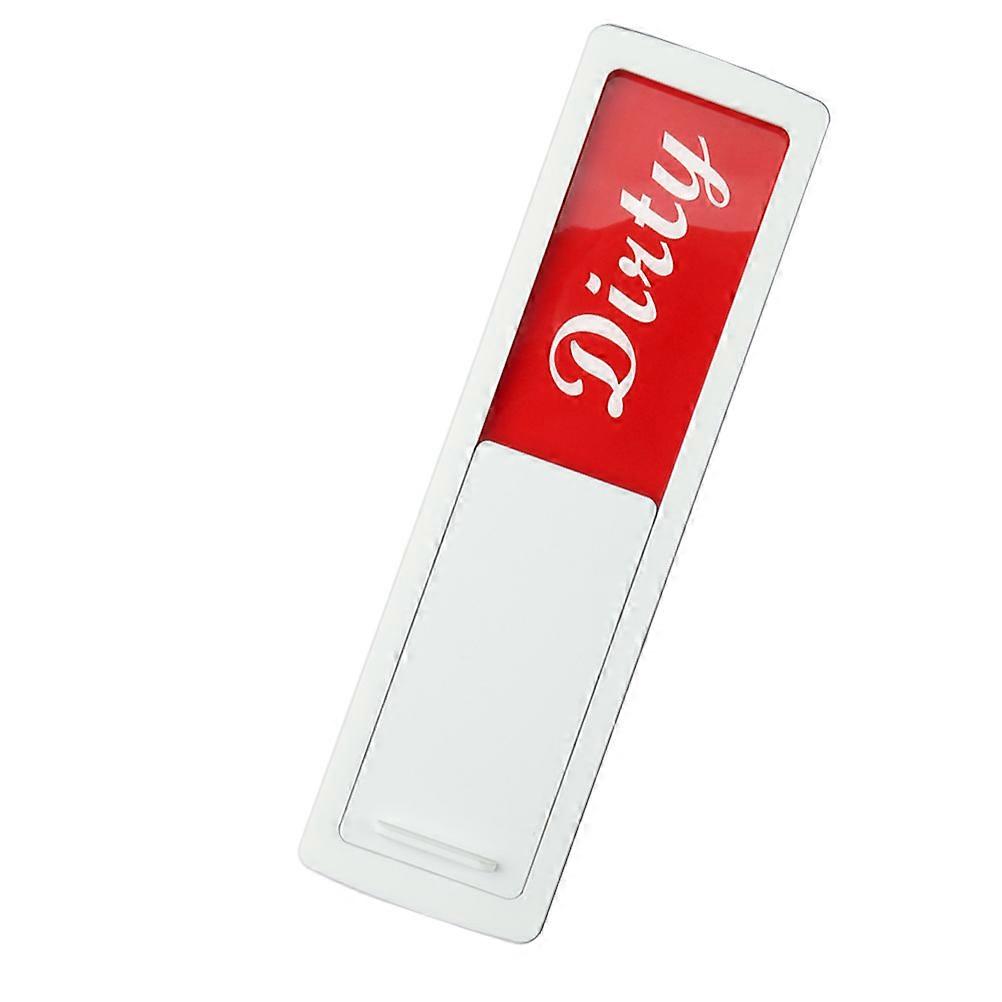 Double-Sided Clean Dirty Dishwasher Magnet Rectangular Shape For Families In Kitchen 1Set