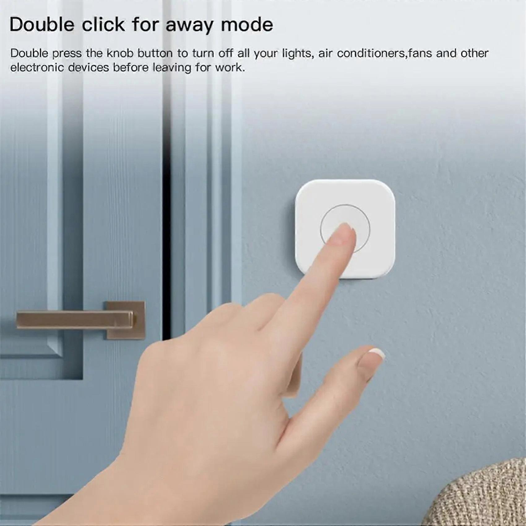 5X Tuya Zigbee Button Smart Scene Switch Intelligent Linkage Wireless Switch Automation Work with Smart Life