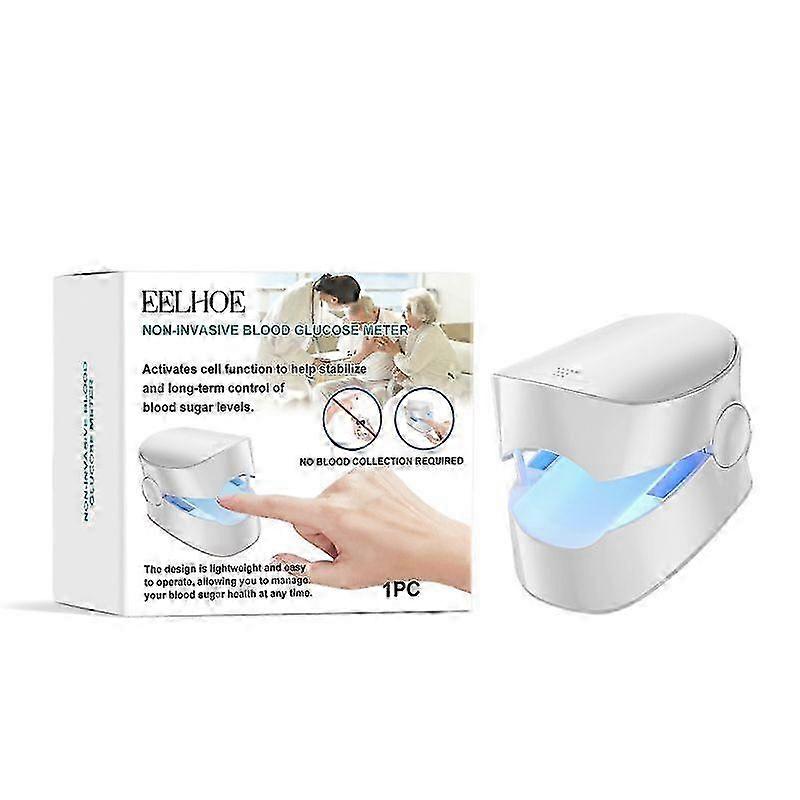 Non-invasive Portable Blood Glucose Monitor For Diabetes Care - No Pricking Testing Device, Ideal Gift For Health Monitoring