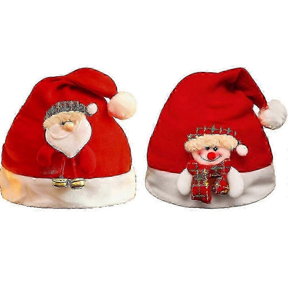 Vianočná párty čiapka - vianočná čiapka pre dospelých a deti