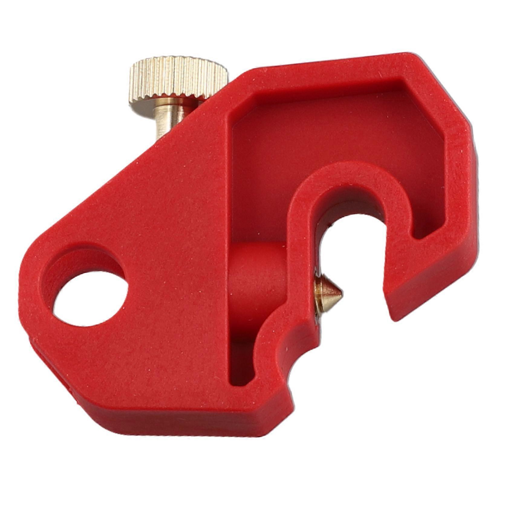 Circuit Breaker Lockout Device with Screw Circuit Safety Lock Universal Single and Multi Pole Breakers, Durable, Safe