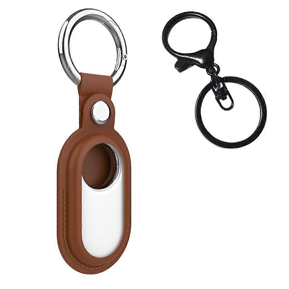 Compatible For Samsung Galaxy SmartTag2 Silicone Case Bluetooth Tracker Protective Case with Anti-Lost Buckle