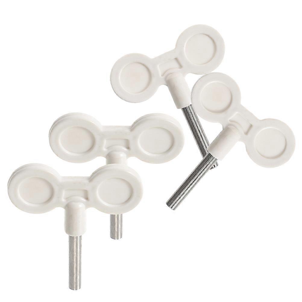 Wind Up Music Box Mechanism With Key Winding Handle For Diy Accessory Home Decor 4Pcs
