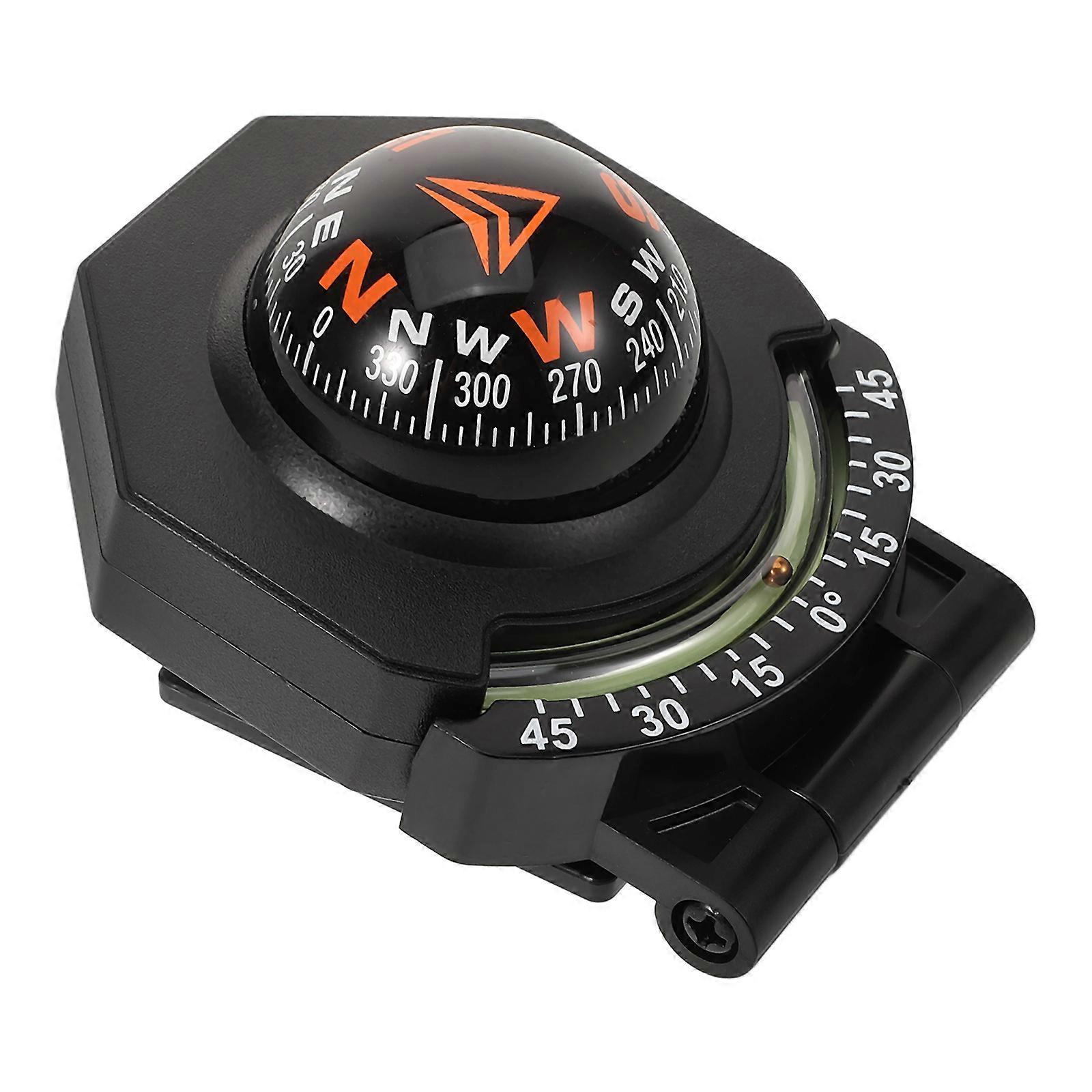 Car Compass Dashboard Compass for Easy Navigation Inclinometer
