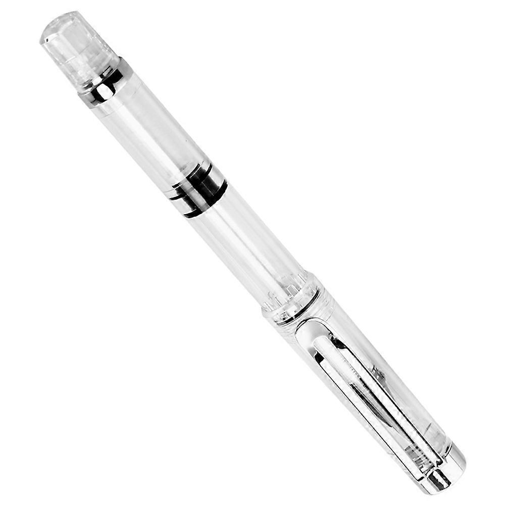 Flexible Brush Tip Fountain Pen with Piston Fill Mechanism Fine to Broad for Sketch Drawing Scrapbook Calligraphy and Painting 1 Pen