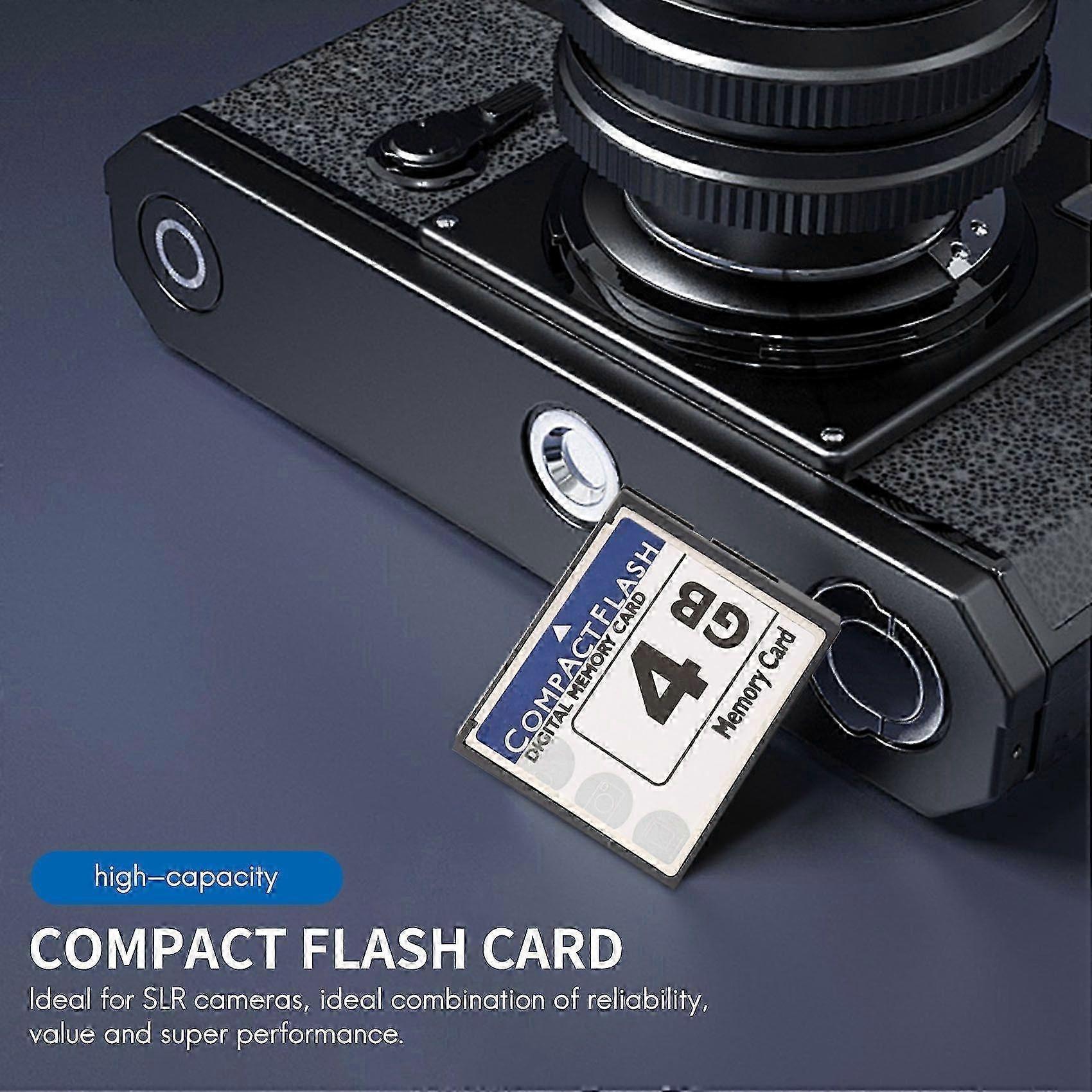 Professional 4GB Compact Flash Memory Card(White&Blue)