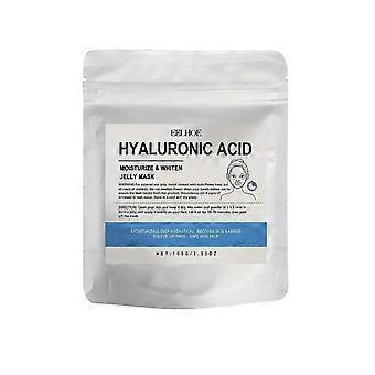 Hydrating Facial Mask with Hyaluronic Acid & Goat Milk  Deep Moisturization, Nourishing & Brightening for All Skin Types, Easy 15-Minute Spa Treatment