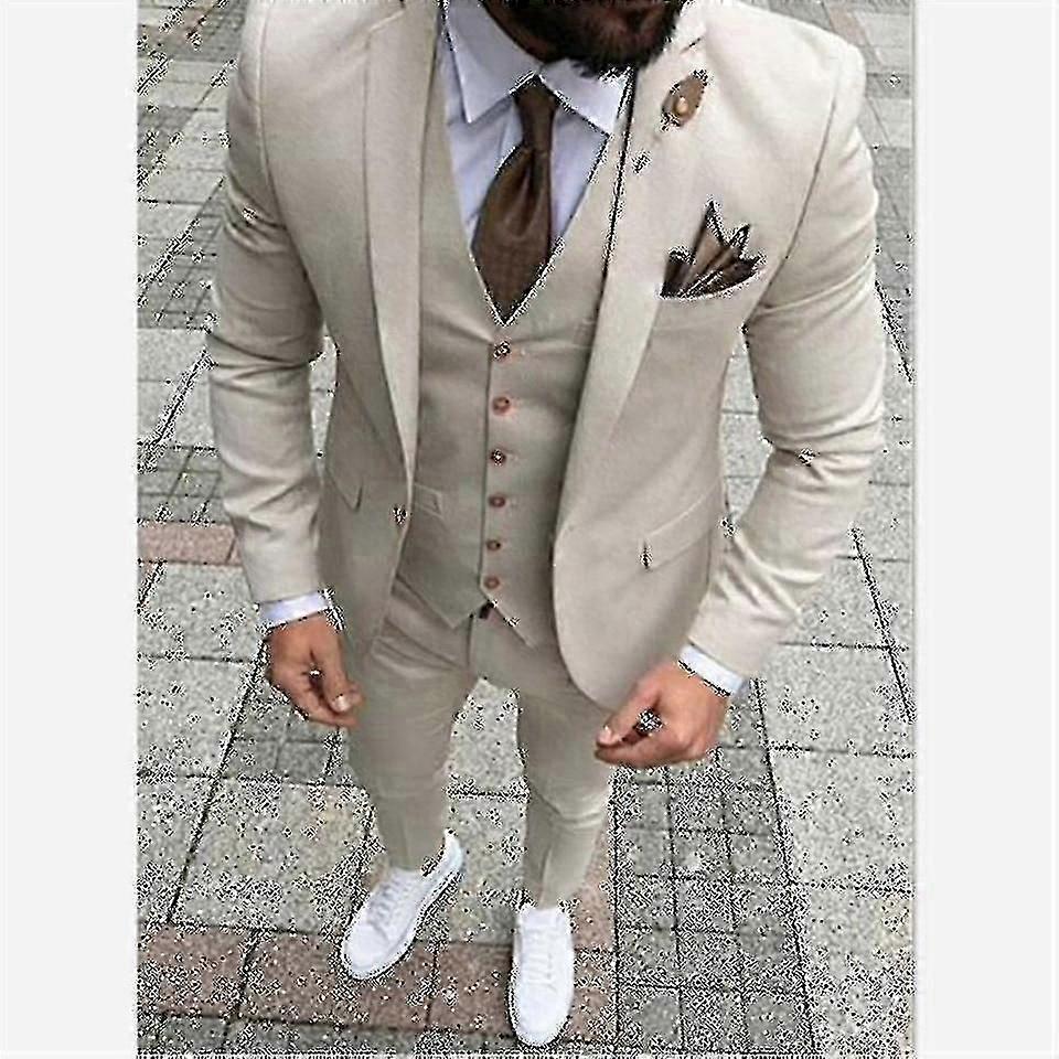 mote kjekk brudgom smoking jakke vest bukse