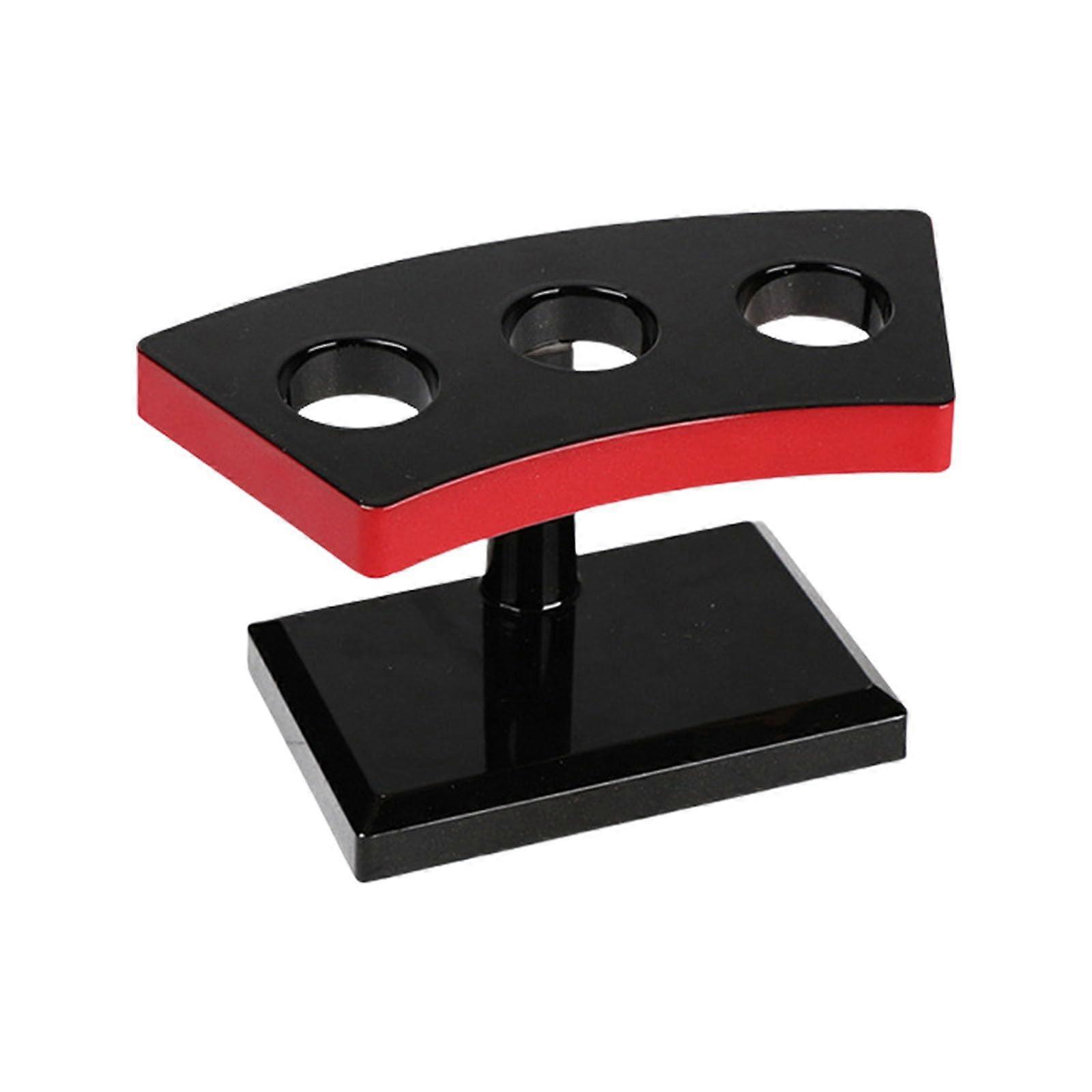 Ice Cream Cone Holder and Wooden Sushi Display Stand with Three Holes for Elegant Food Presentation