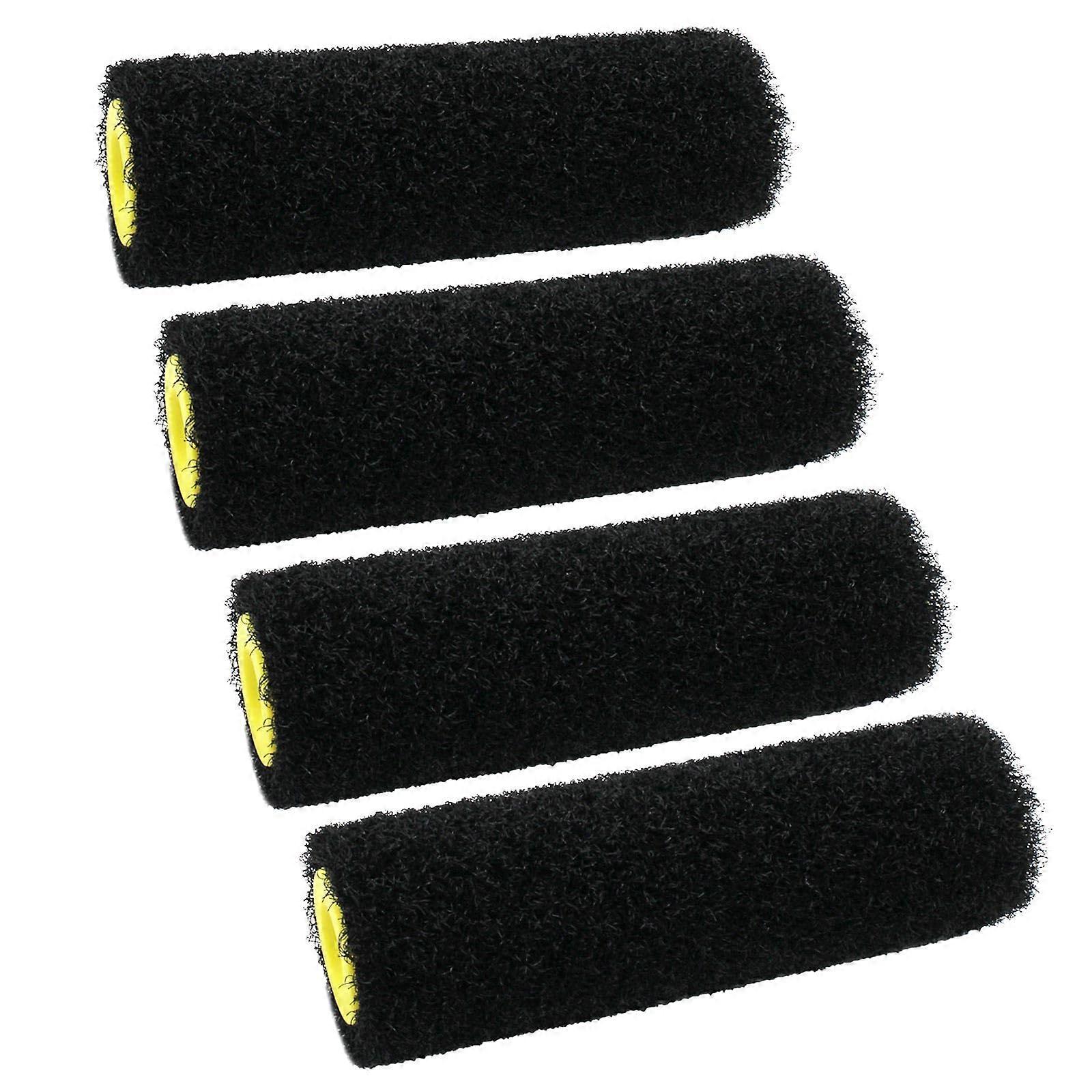 9 Inch Drywall Texture Roller Cover 4 Pack for Fast Wall Coverage and Smooth Even Application