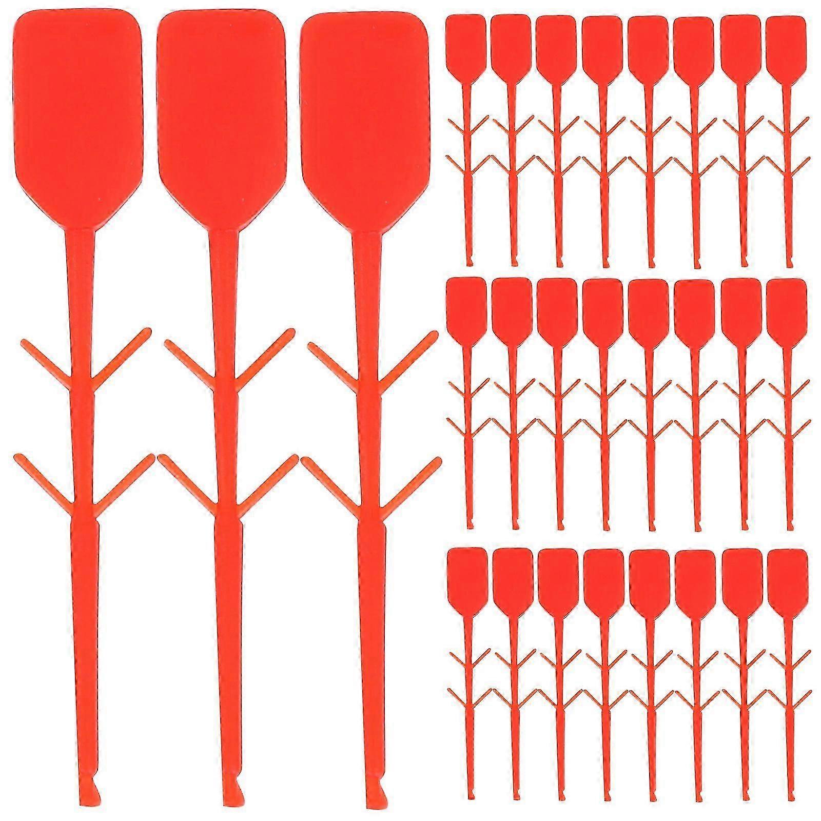 100PCS Security Seals Tamper Proof Self Locking Tags Pull Tie Tags Fire Extinguisher Tags Fire Safety Pull Pin Extinguisher Tags