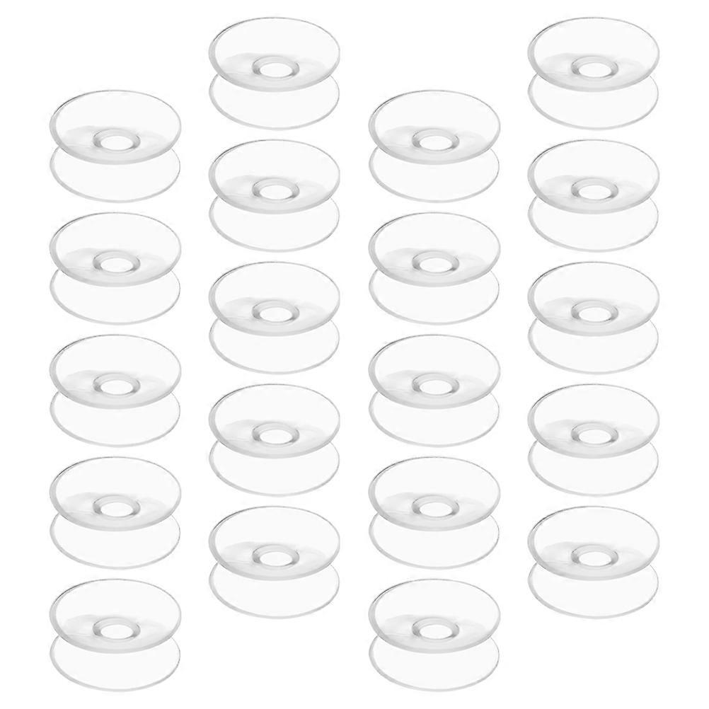 PVC Double Sided Suction Cups Double Sided Suction Cups for Home 20Pcs