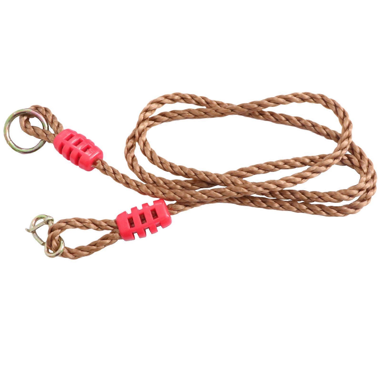 Heavy Duty Tree Swing Ropes Ring Shape For Camping Gear Adjustable Support 1Pcs