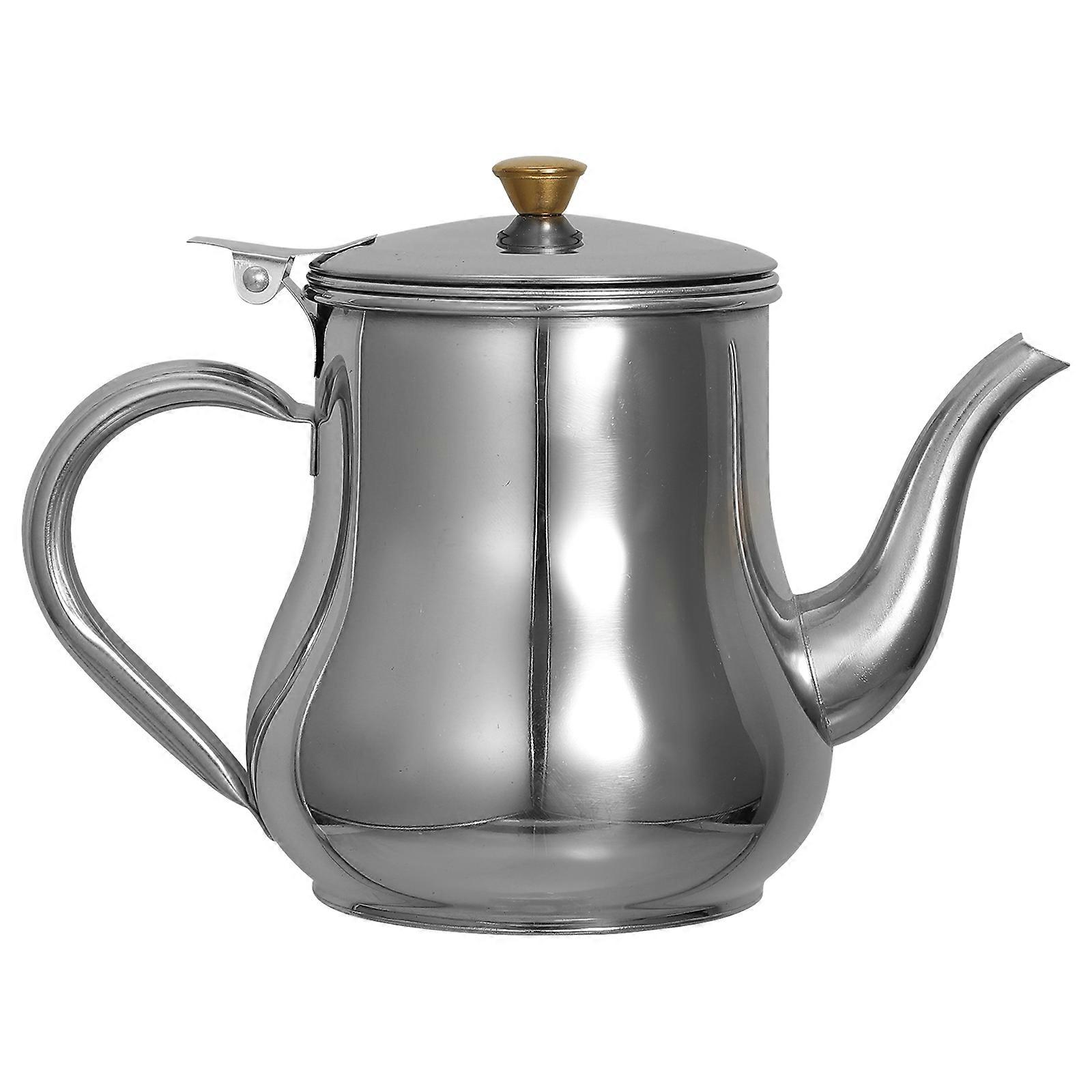 Kitchen Oil Strainer Container for Oil Filtering Silver