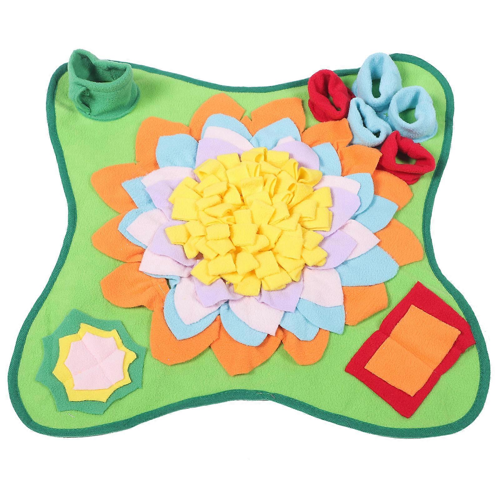 Removable Pet Sniff Pad Multi-functional Slow Feeder 48x48cm 1Pcs