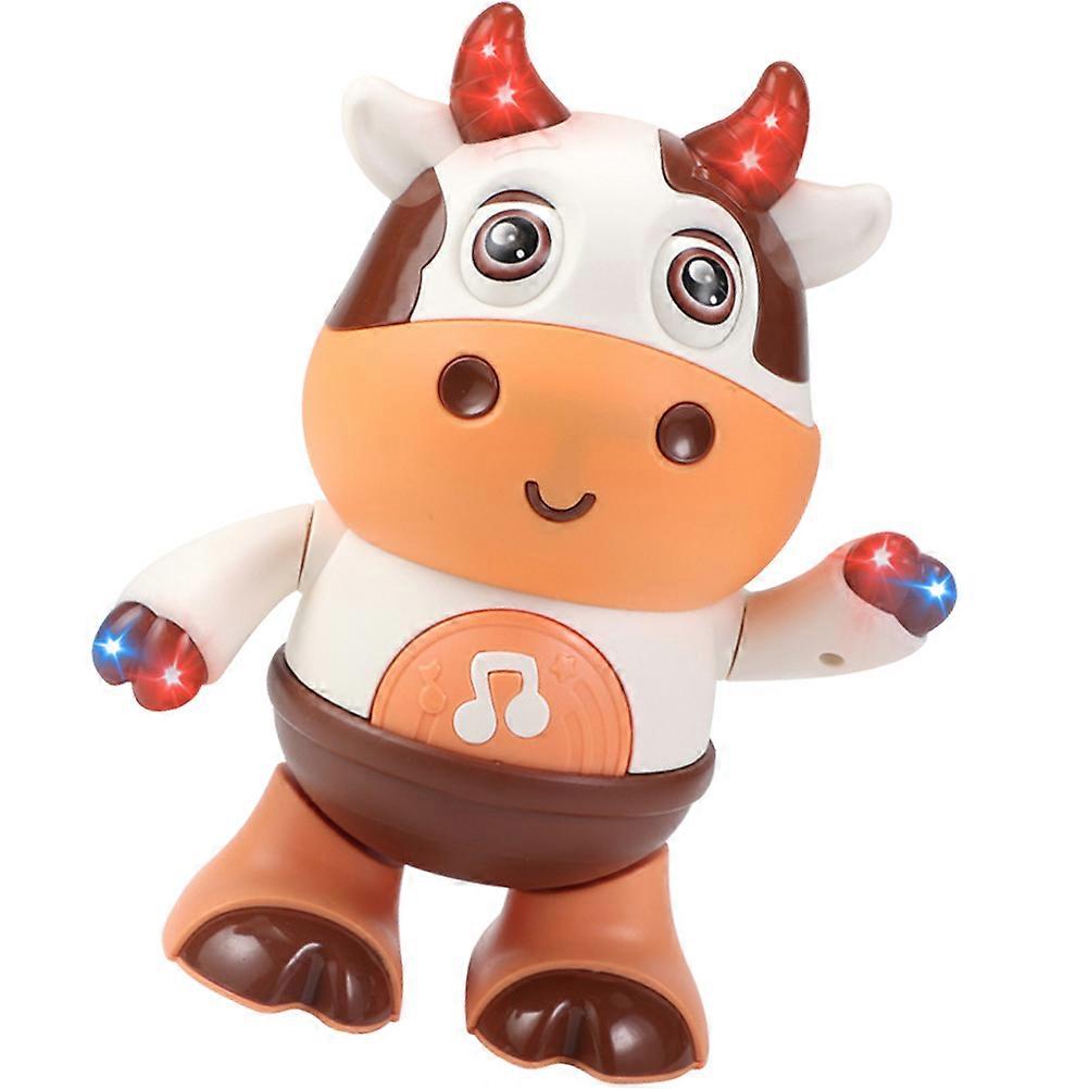 Electric Kids Plaything Cow Shaped Dancing Robot for