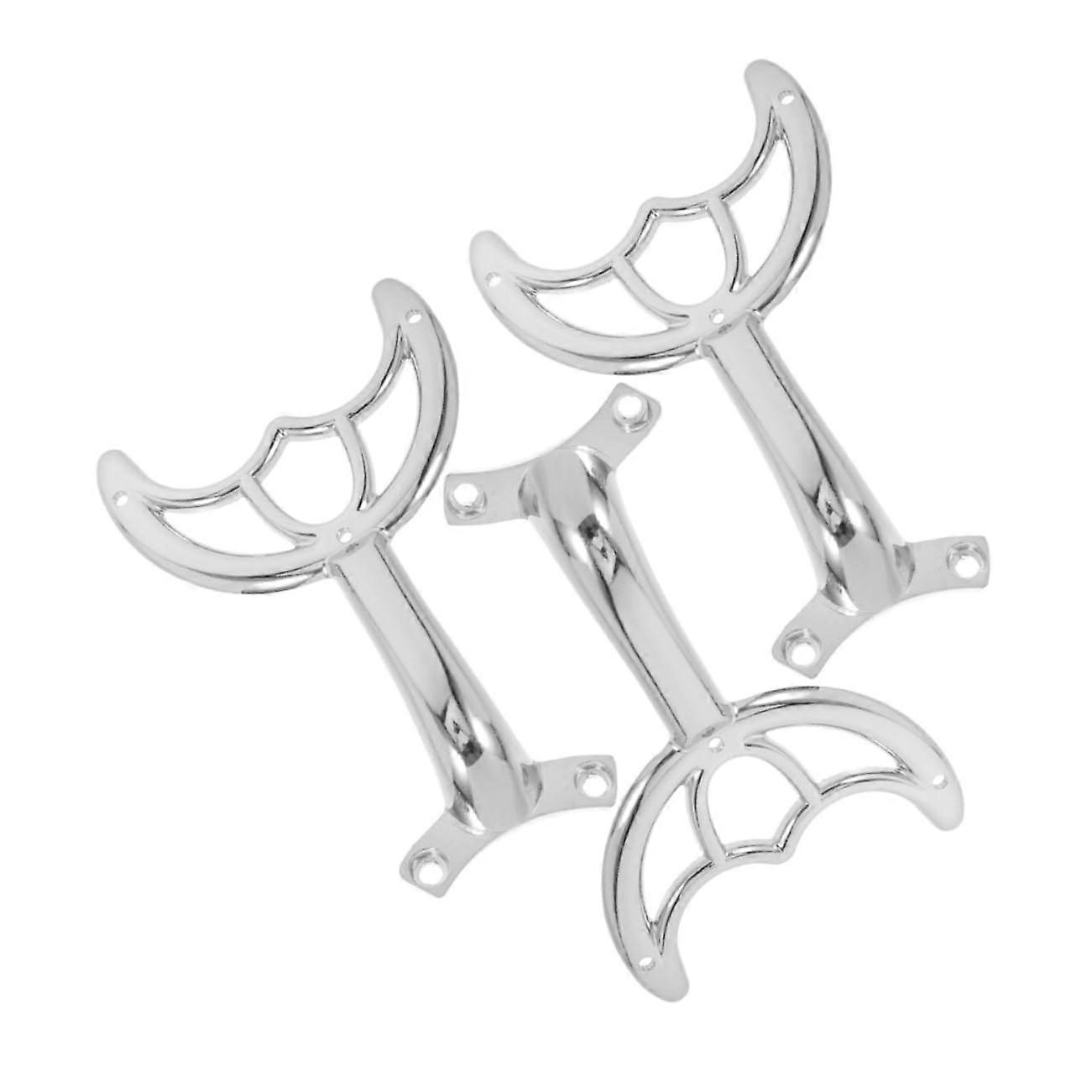 3Pcs Ceiling Fan Blade Arm Replacement Brackets Durable Metal Stable Support Easy Installation