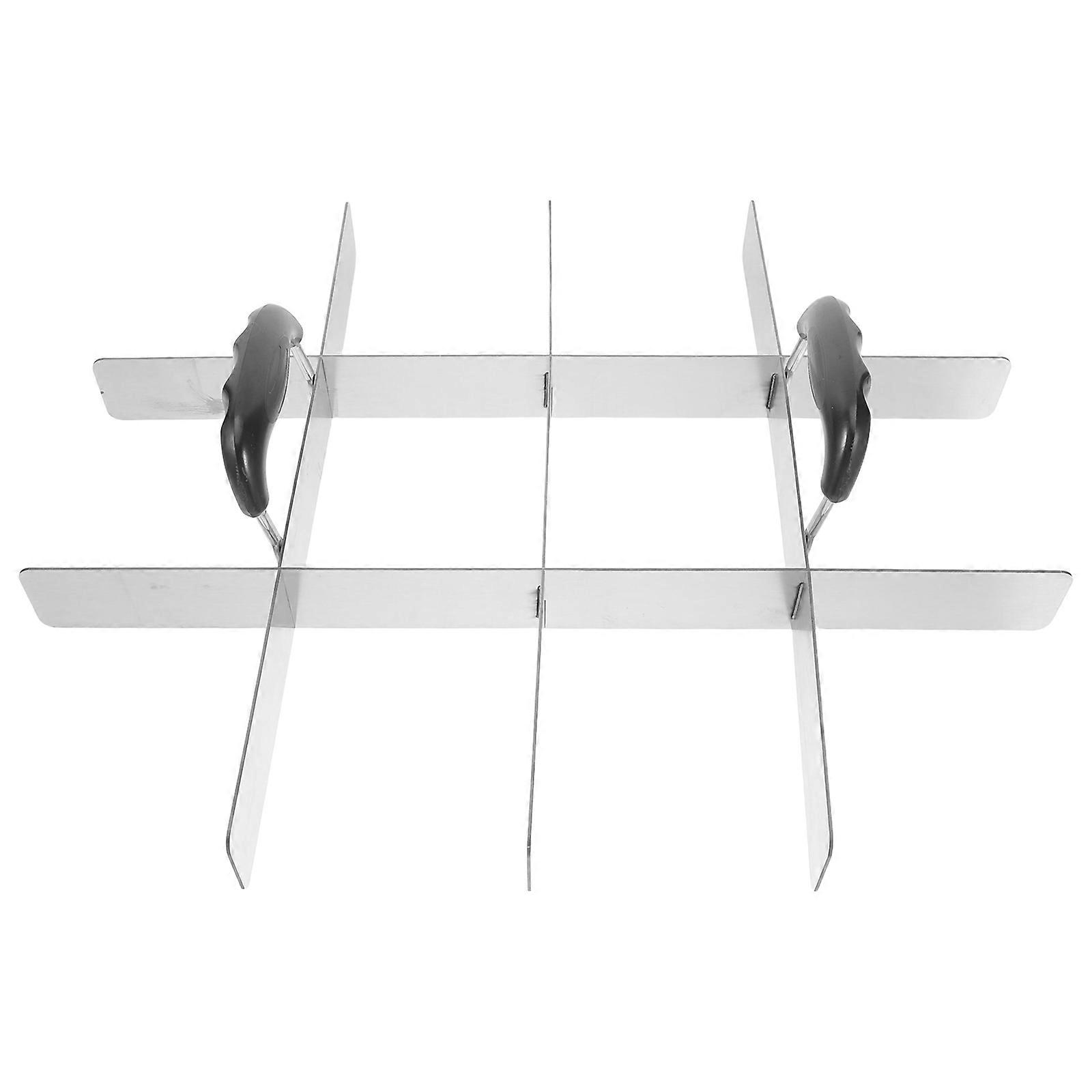 Egg Cake Divider with Handle for Even Dessert Slicing