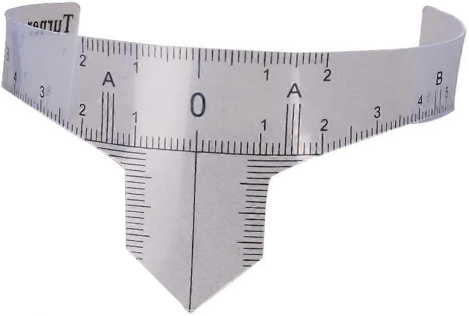 Eyebrow Mapping Ruler for Microblading with Precise Facial Symmetry Check and Curved Accuracy 1pcs