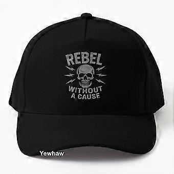 Baseballkappe „Rebel Without A Cause“ im Vintage-Retro-Grunge-Stil