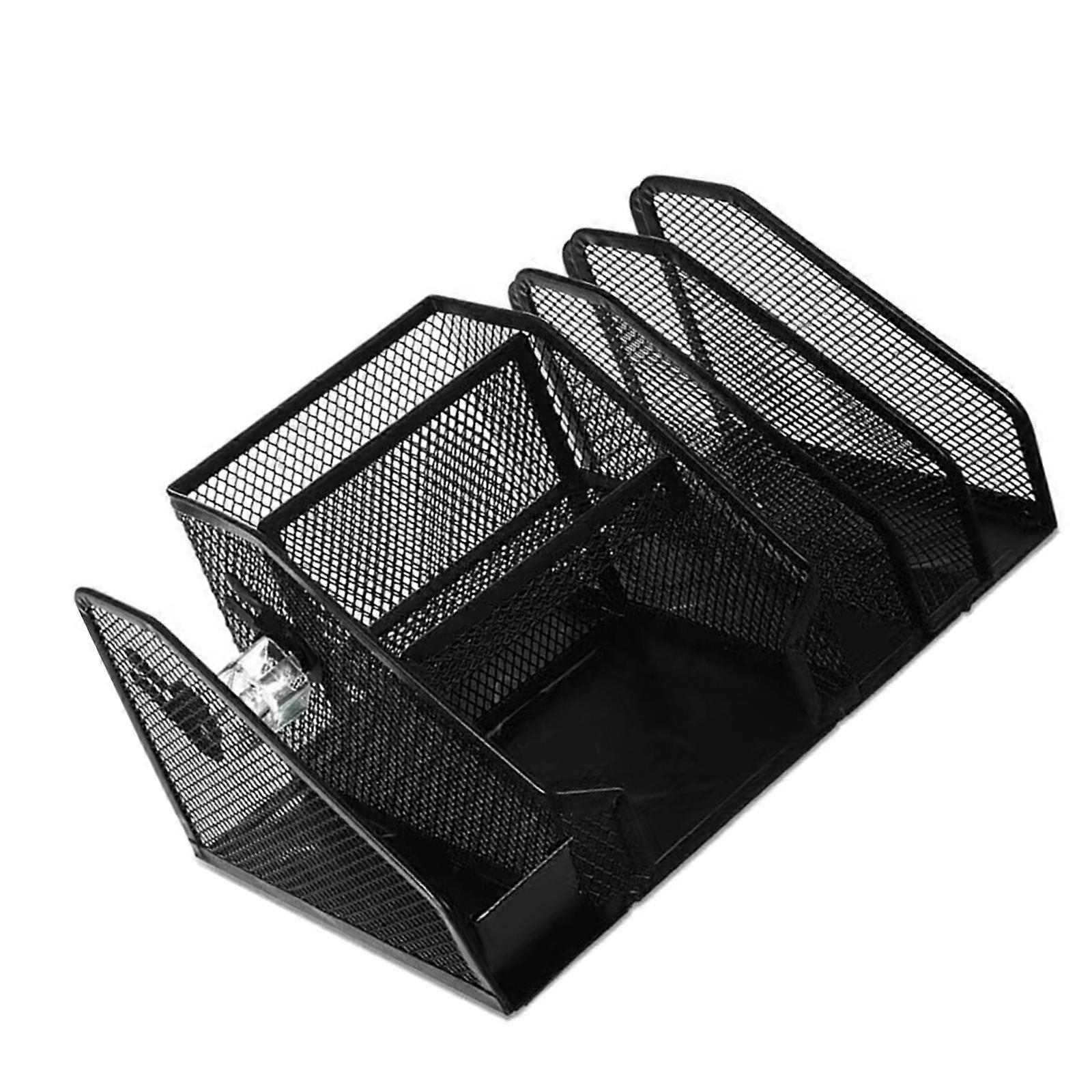 Metal Storage Box with Multiple Compartments Large Capacity for Home and Office Organization Sturdy Designs Easy Access  2