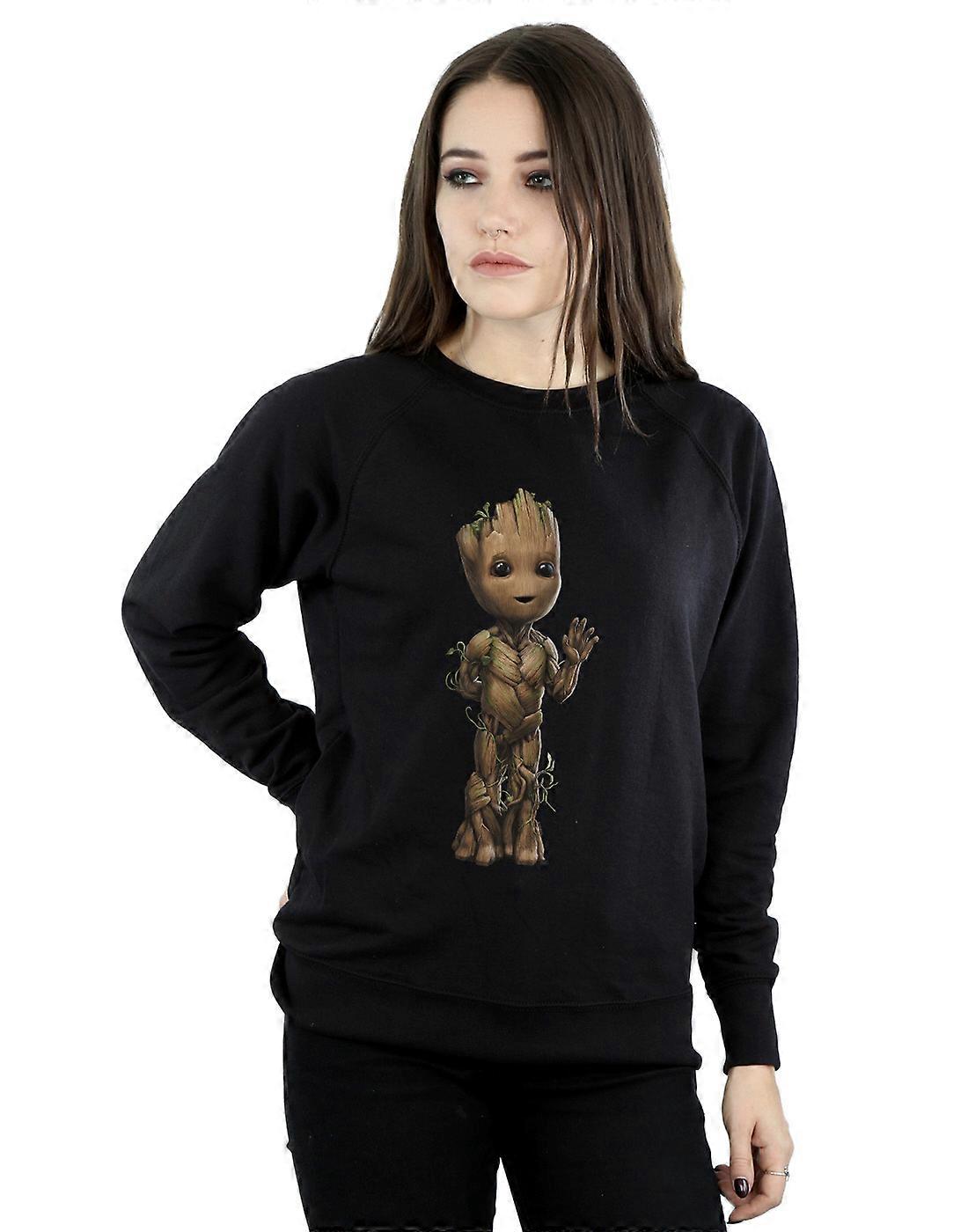 Marvel Women's I Am Groot Wave Pose Sweatshirt