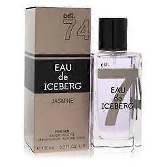  Eau De Iceberg Jasmine by Iceberg - Eau De Toilette Spray 3.3 oz - Women 