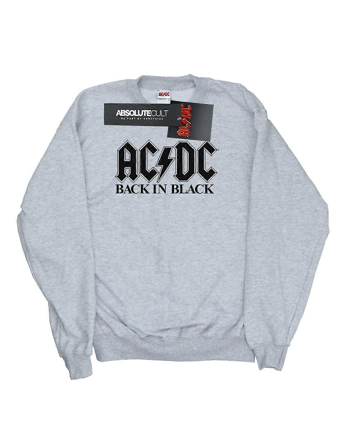 AC/DC Women's Back in Black Logo Sweatshirt