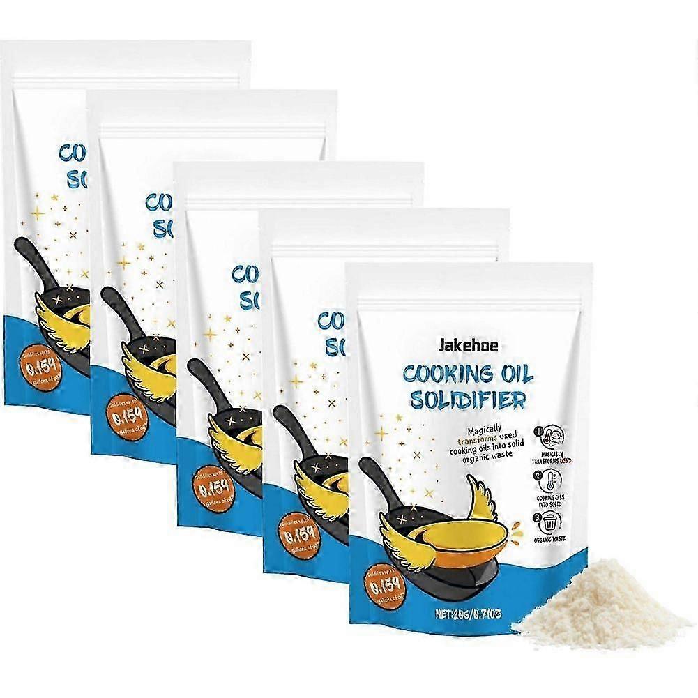 Cooking Oil Solidifier Powder - Grease Solidifier Powder - Plant Based