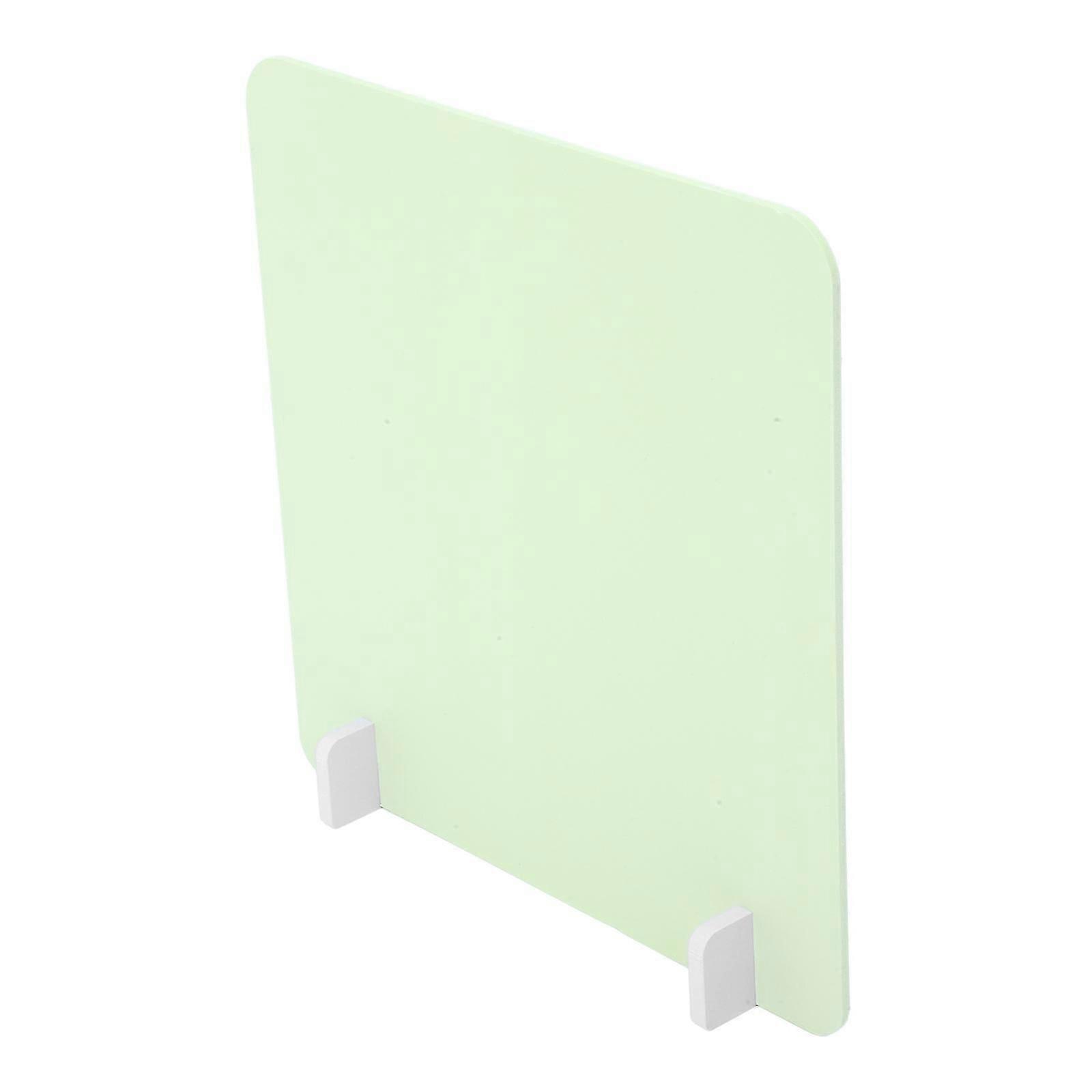 PVC Green Privacy Shield Desk Divider for Students