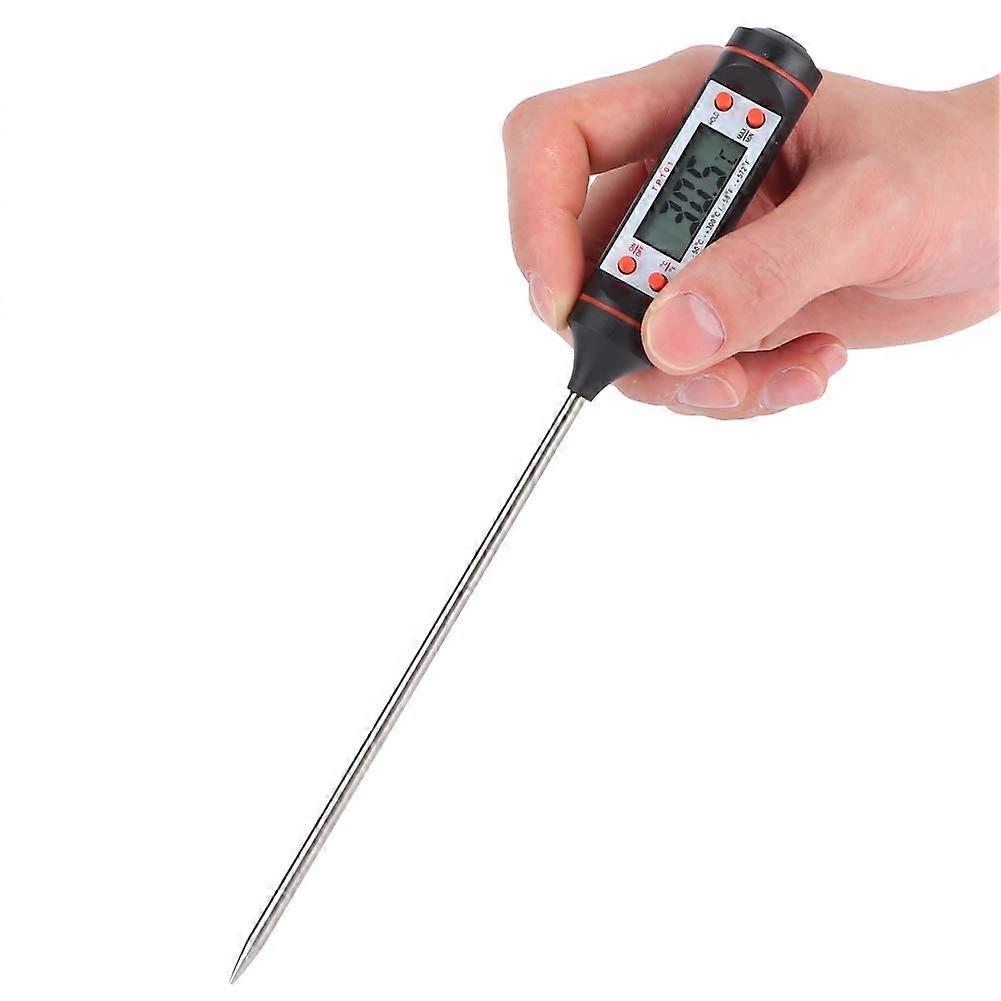 Digital Cooking Thermometer with Quick Read Probe and LCD Display for Candy and Boiling Water