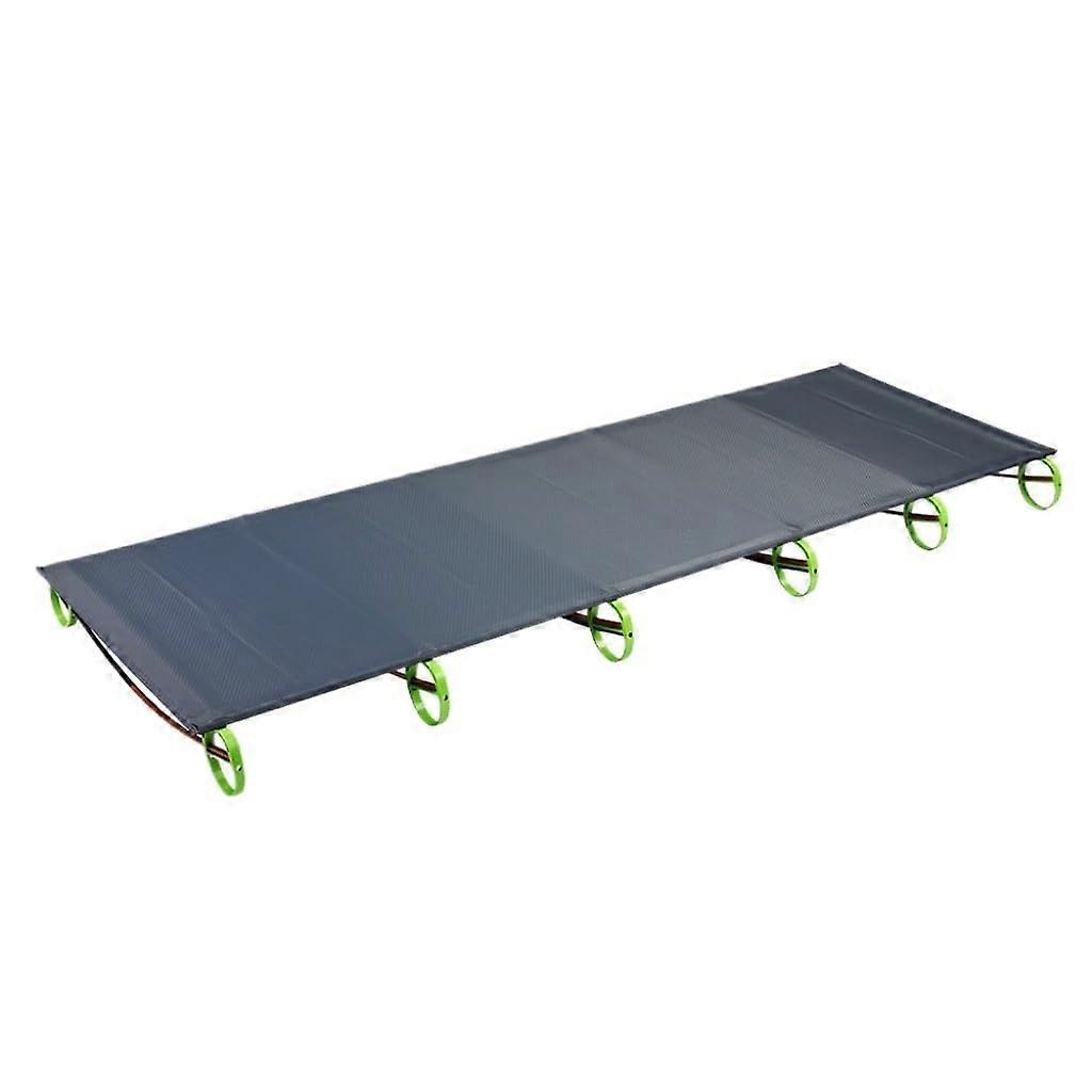 Portable Single Folding Bed with Mattress, SpaceSaving Lightweight Frame for Camping or Guest Use