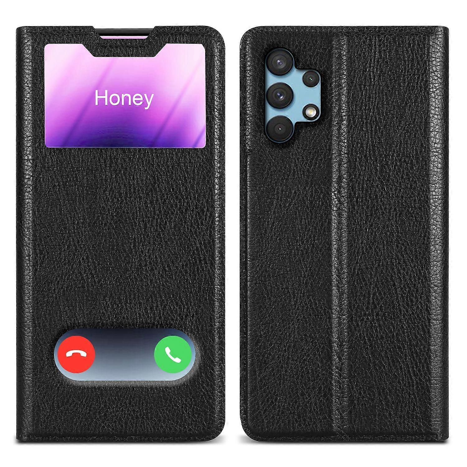 Protective Case Samsung Galaxy A32 4G Case - with 2 Viewing Window