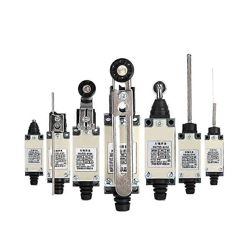 Limit Switch TZ8122 Rotary Momentary Reset with Adjustable Roller Lever for Precise Travel Control