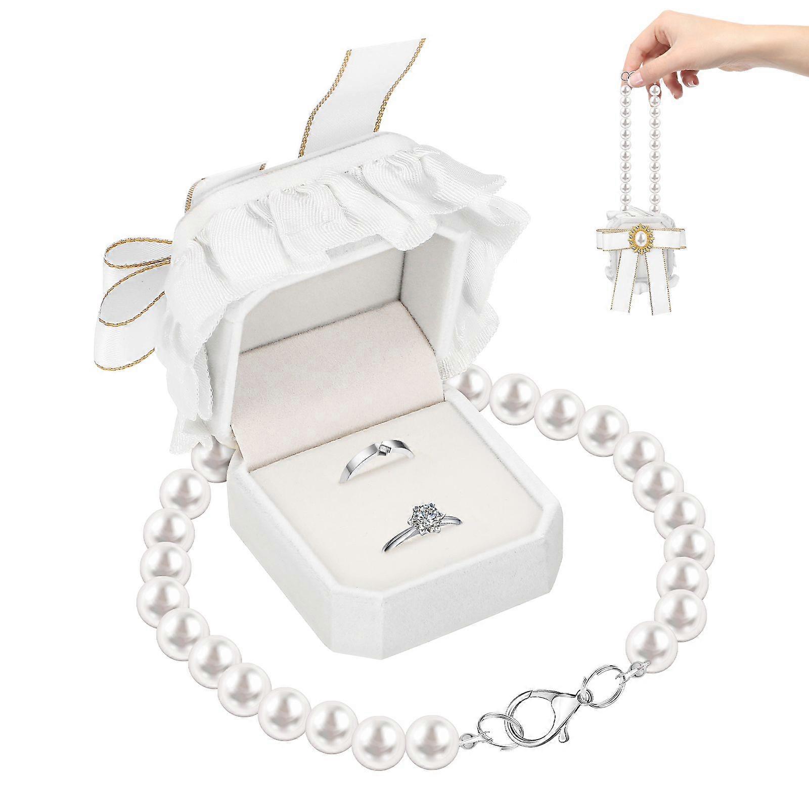 Wedding Ring Box Holder Pet Dog Wedding Ring Storage Box Jewelry Container
