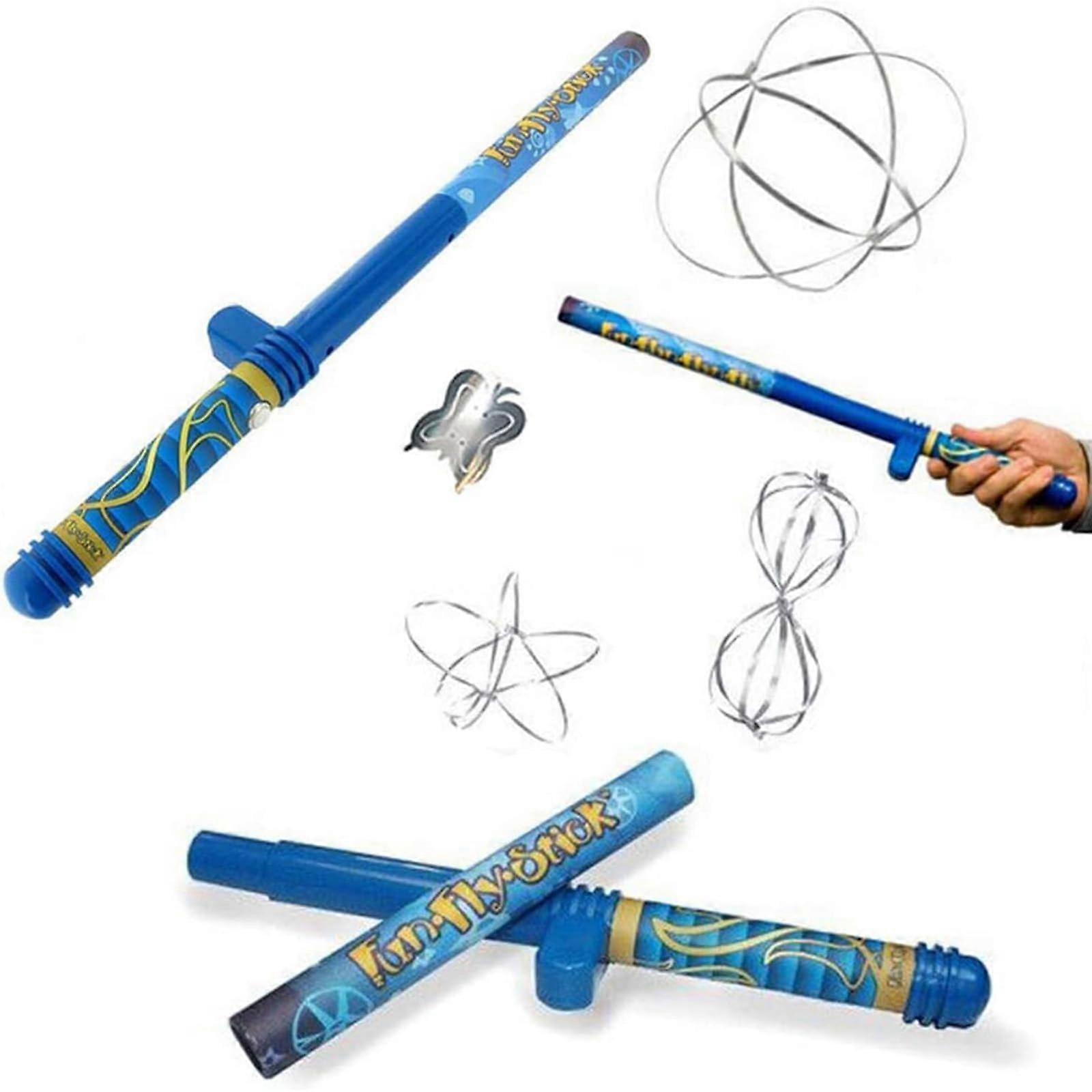 Static Electricity Science Toy Van de Graaff Generator Wand with Dual Function Floating Kit