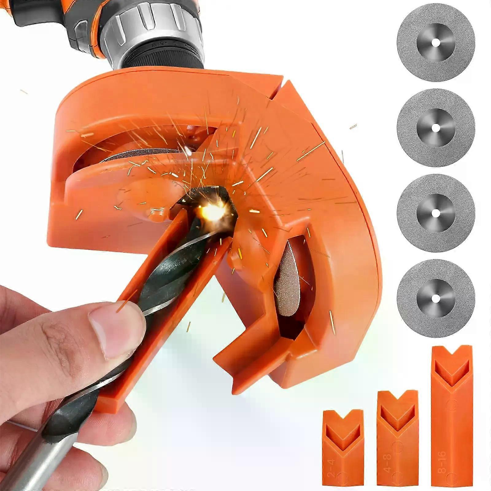 Multipurpose Drill Bit Grinding Sharpener Electric Impact Drill Knife Sharpener Disposable Double-sided Polishing