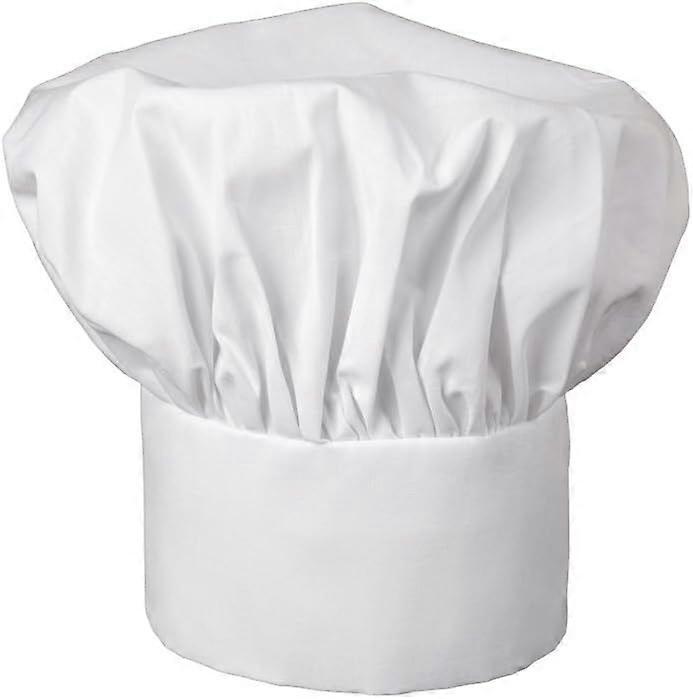 Toque de chef classique C20 - Blanche (WFA81118WH)