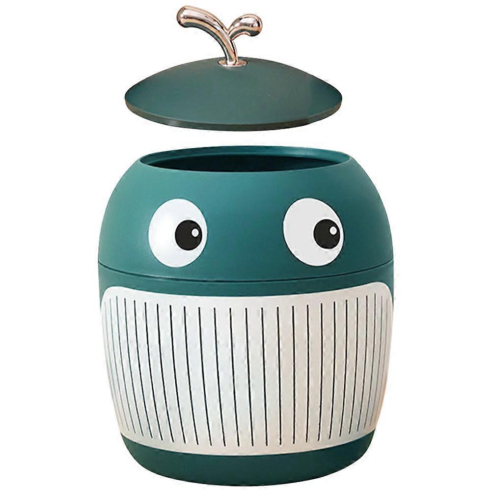Tiny Trash Can Plastic Desktop Trash Can for Home Use