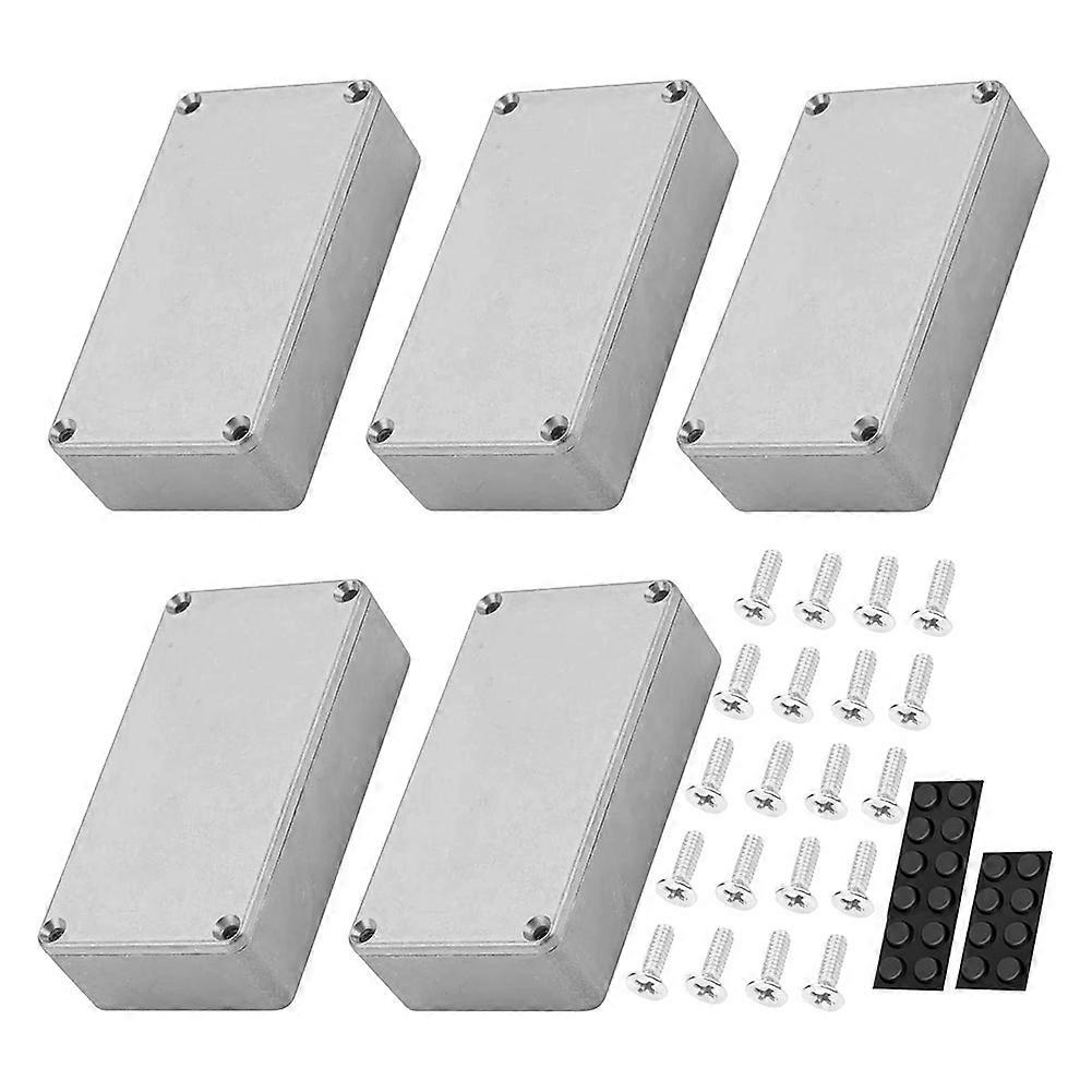5PCS Guitar Effect Pedal Enclosure Toggle Switch Box Case
