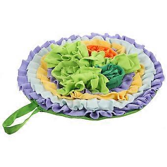 Plush Rabbit Foraging Mat for Interactive Feeding Pack of 3