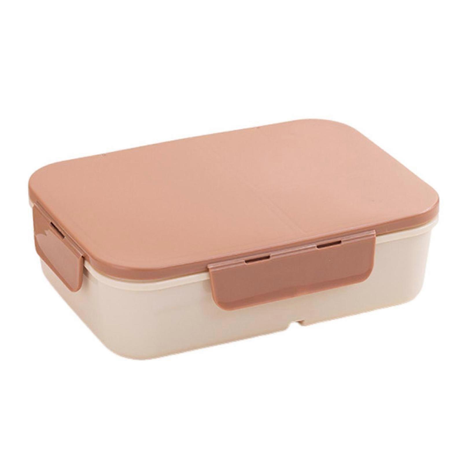Double-Layer Stackable Snack Box Meal Prep for School Work Travel