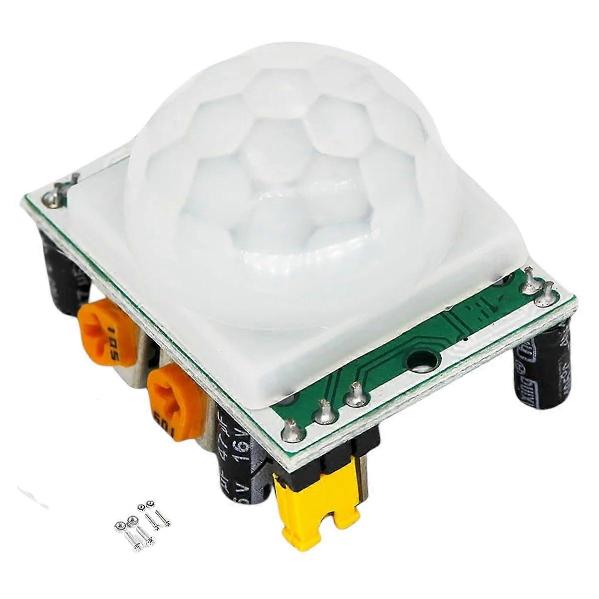 HCSR501 PIR Motion Sensor Module for Arduino and Raspberry Pi with Adjustable Sensitivity and Delay