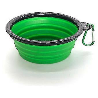Tigela dobrável para cães | Com mosquetão | Tigela dobrável de silicone livre de BPA - XY