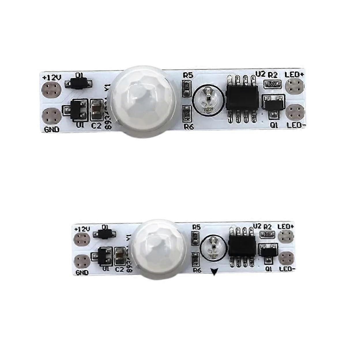 PIR Motion Sensor LED Light Switch with Capacitive Touch Control Dimmer 5V24V 3A for Lamps