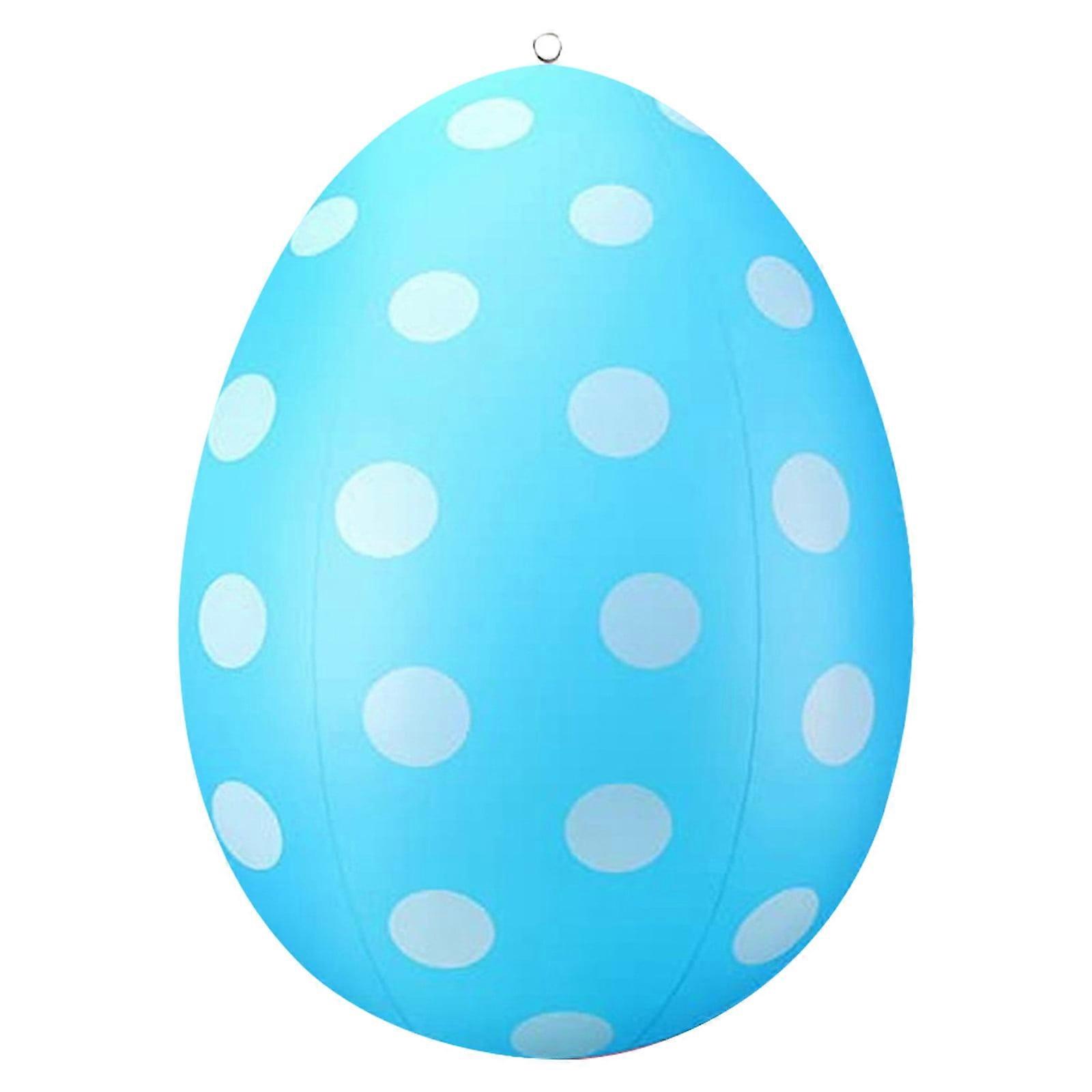 Inflatable Easter Eggs, 24", Blue